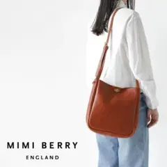 MIMI BERRY Morzine ターンロック バケット ショルダーバッグ
