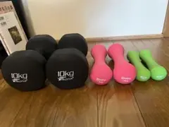 ダンベルセット 10kg 3kg 2kg各2個