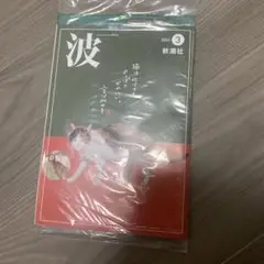 新品未開封　波　2025年3月号　新潮社