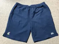 ミズノ 短パン バレーボール ネイビー Lサイズ