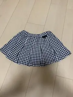 ⭐︎美品⭐︎ petit main キュロット　チェック柄　90(s)