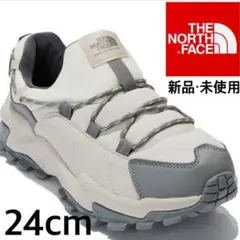 ノースフェイス スニーカー靴24cm韓国ファッション 白ホワイト新学期新品未使用