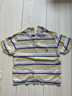 プチバトー ストライプTシャツ