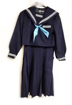 未使用 紺 セーラー服 長袖 ディズニー 学園祭 撮影 ハロウィン 本物