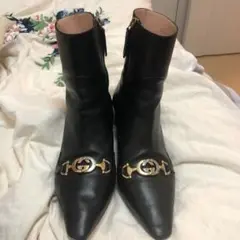値引き❗️GUCCI グッチのズゥミショートブーツ