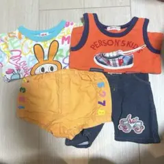 ✩⡱各ブランド4枚　シャツ＆ズボンまとめて ♡90,95