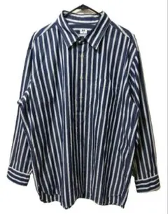 UNIQLO ストライプス 長袖シャツ カジュアル XL ユニクロ
