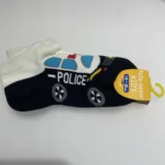 パトカー　靴下