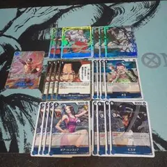 ワンピースカードゲーム　受け継がれる意志　SECエース　青SR Rセット