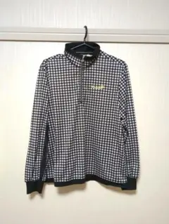 【美品】Kolwin コルウィン チェック柄 ゴルフウエア、長袖シャツ L