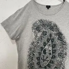 PS Paul Smith【日本製】ペイズリー柄tシャツ サイズM