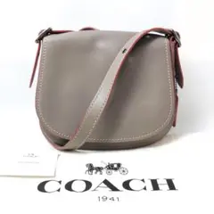【美品】11B327/コーチ/ショルダーバッグ/斜め掛け/サドルバッグ 23