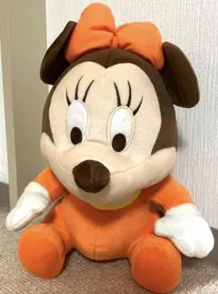 ミニーマウス　ディズニー　ぬいぐるみ　ベビー　BIGサイズ　38㎝
