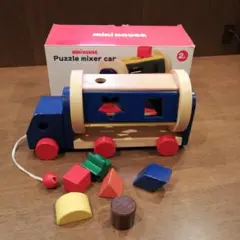 ミキハウス パズルミキサーカー