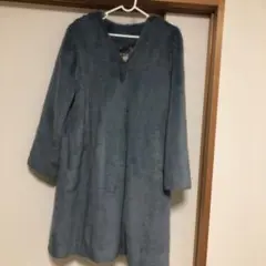 フェイクファー ノーカーラー コート noela