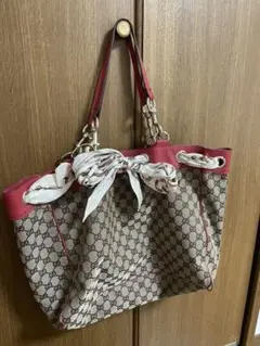 値下げ★GUCCI リボントートバッグ