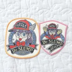 Dr.スランプアラレちゃん　刺繍パッチ8枚まとめ Dr.スランプ アラレちゃん 刺繍ワッペン アイロン かわいい