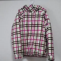 Roxy スノボジャケット チェック柄 裏地あり