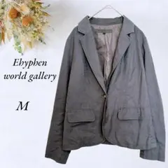 Ehypen world galleryテーラードジャケット M グレー3293