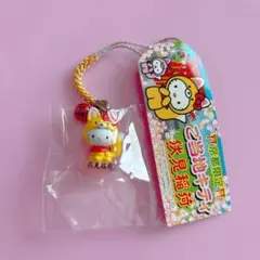 ご当地キティ　根付け　伏見稲荷バージョン