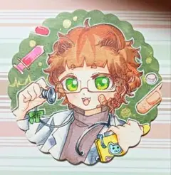 ※下描き跡多め　手描きコースター オリジナル