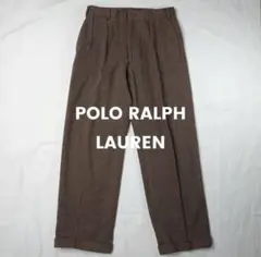 POLO RALPH LAUREN ブラウン　ヘリンボーン