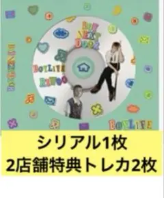 【リウ 】☆シリアル1 トレカ2付☆BOYNEXTDOOR BOYLIFEソロ盤