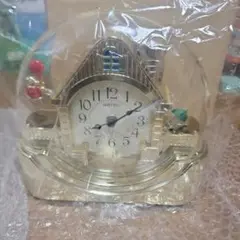 SEIKO 家型置時計 風船キャラクター付き