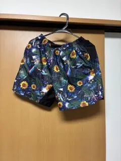 【希少】ELDORESO バイカラー　ロゴ　刺繍　ランニング ショートパンツ ELDORESO エルドレッソ Buggy Shorts ランニング 2024AW