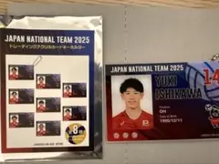 日本男子バレー トレーディングアクリルカードキーホルダー 石川祐希