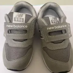ニューバランス 14cmグレー ベビーシューズ New Balance
