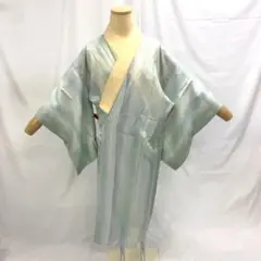 【2318】着物 襦袢 水色×グレー 単品販売♪