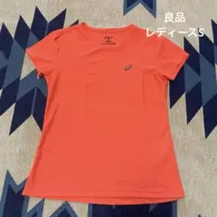 良品　asics アシックス　MOTIONDRI ランニングウェア　半袖