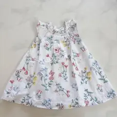 carter's 花柄フリルネック トップス チュニック12m