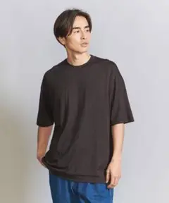 ウォッシャブルウール ショートスリーブ Tシャツ