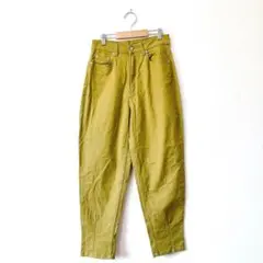 ワークパンツ H&M エイチアンドエム【M】テーパード オリーブグリーン
