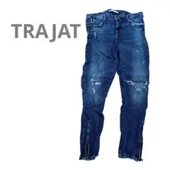 【TRAJAT 】　ダメージ加工 デニムパンツ 30
