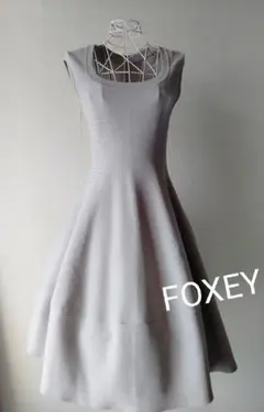 ☆FOXEYフォクシーニットワンピース☆40☆