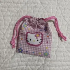 カオハナ キティ 小さな巾着袋