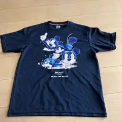 arena ミッキーマウス Tシャツ M ネイビー