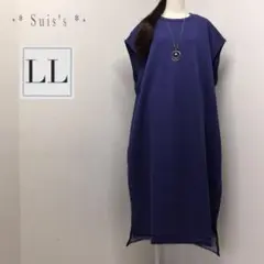G654★LL★カジュアル*リラックス ワンピース*本体綿100％