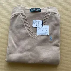 EASTBOY Vネック綿セーター　11号　未使用