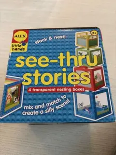 知育玩具　おはなしボックス！see-thru stories