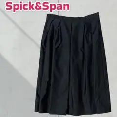 【美品】Spicku0026Span フレアスカート プリーツ 日本製 15ss 38