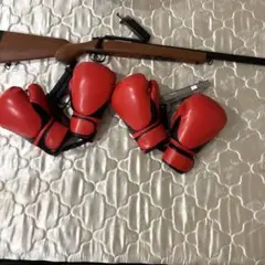 赤いボクシンググローブ 2個セット
