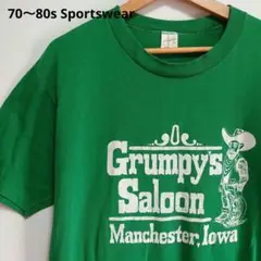 70〜80s Sportswear ビンテージ 古着 Tシャツ L USA製