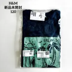 H&M 新品未開封タグ付き tee 120