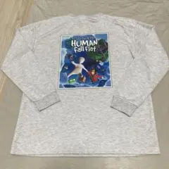 Human Fall Flat ヒューマンフォールフラット ゲーム ロンT 長袖