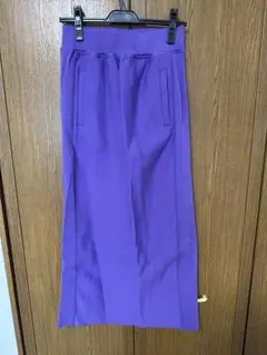 新品【IN THE MARKET】スウェットスカート　パープル　フリーサイズ