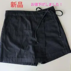 新品 ダークデニム ショートパンツ